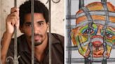 Autoridades carcelarias prohíben a Luis Manuel Otero sacar sus obras de la prisión