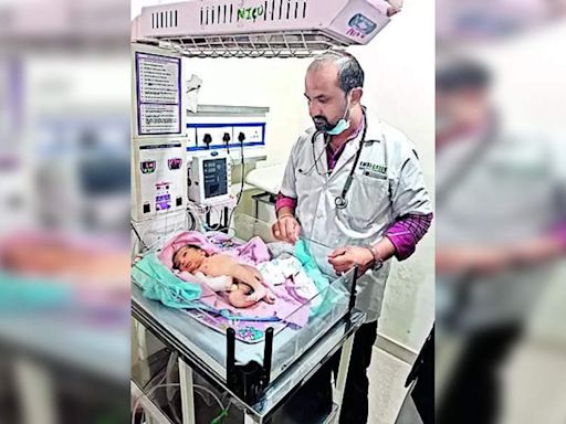 Newborn baby saved from abandonment in Rajkot | Rajkot News - Times of India