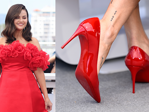 Selena Gomez Looks Sharp in Pointed-Toe Christian Louboutin Pumps at Cannes Film Festival 2024