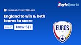 England vs Switzerland: England to win & BTTS - betting tips with BoyleSports