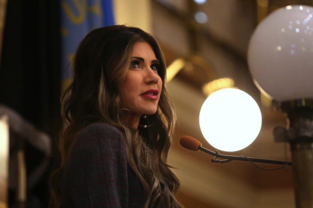 Noem blames ‘fake news’ for backlash against her killing a dog and goat