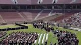 Stanford University graduation chaos