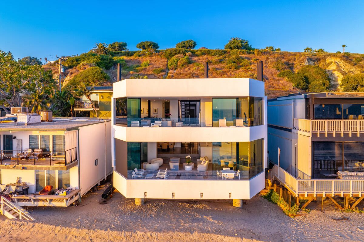 A Renovated Malibu Beach House Is On Sale for $35 Million