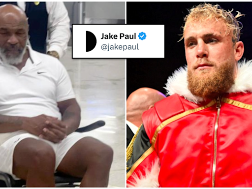 Jake Paul has reacted to Mike Tyson's medical emergency on plane just weeks out from fight