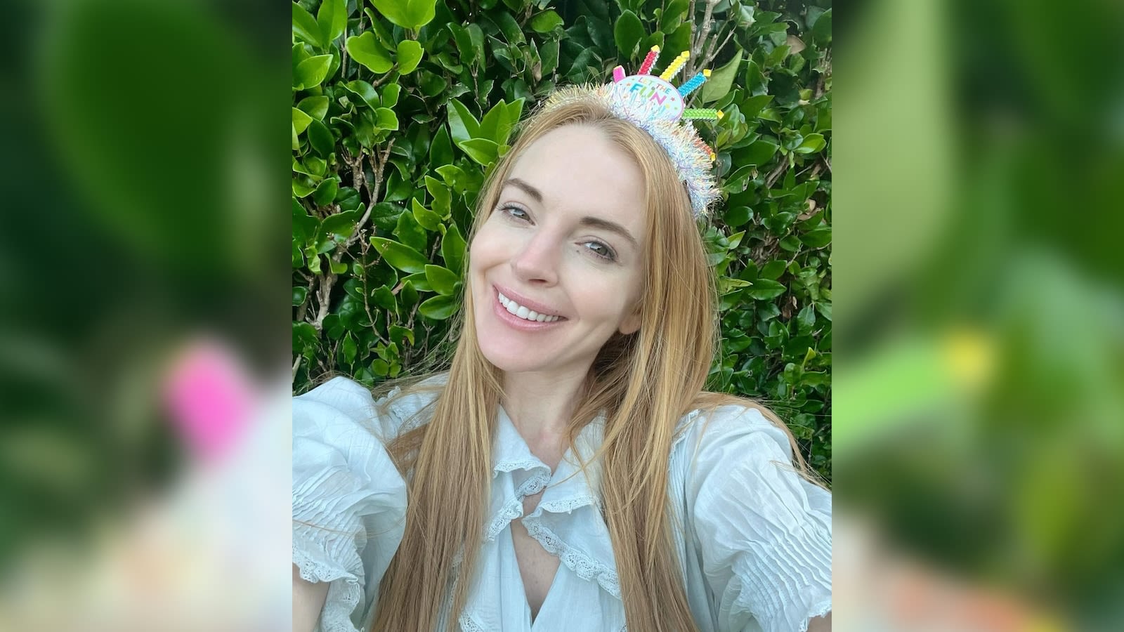 Lindsay Lohan shares fun selfie, says she's 'cherishing every second'