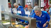 Take a look inside the Paris Olympics dining hall, featuring a massive salad bar and TikTok-famous chocolate muffins