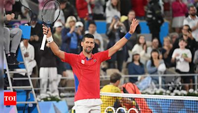 Djokovic sweeps into Olympics second round and potential Nadal clash | Paris Olympics 2024 News - Times of India