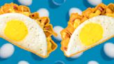 Fried Eggs Make The Perfect Shells For Delicious Breakfast Tacos