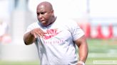 Carlos Locklyn Shows Intensity, Humor and Attention to Detail While Coaching Running Backs at Ohio State’s High School Football Camp