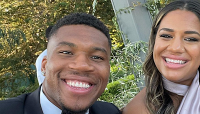 Giannis Antetokounmpo And Mariah Riddlesprigger Say 'I Do'!