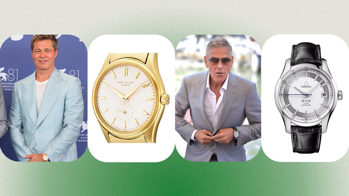 The 7 Best Watches of the Week, From Brad Pitt’s Patek Philippe to George Clooney’s Omega