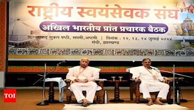Three-day meet of RSS 'prant pracharaks' begins in Ranchi | Ranchi News - Times of India