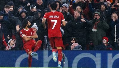 Mohamed Salah le niega la pelota a Luis Díaz: polémica en el Liverpool