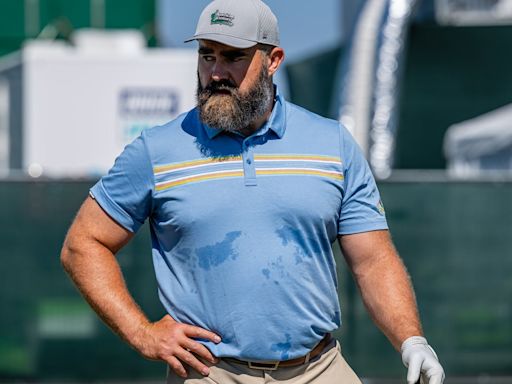 Jason Kelce Admits Wife Kylie Had to Buy Him New Pants Ahead of Golf Tournament