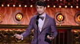 Jonathan Groff Cries as 'Merrily We Roll Along' Co-Star Daniel Radcliffe Wins First Tony Award