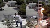 VIDEO: Joven sufre descarga eléctrica y cae del techo de un negocio en Sinaloa