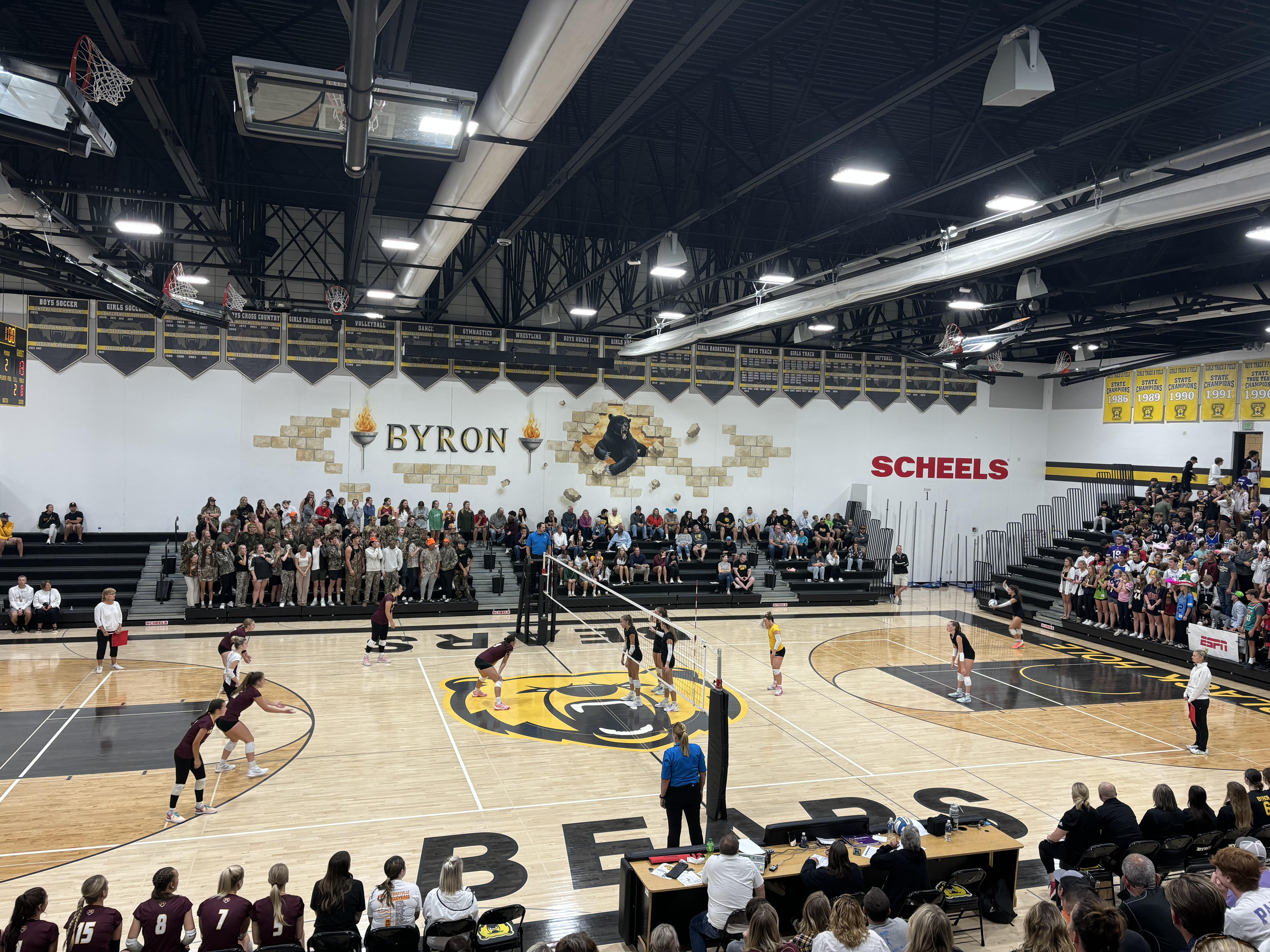 Byron takes down Section 1, Class 3A rival Stewartville in competitive match