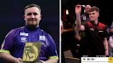 Luke Littler influence rubs off on Tiktok star with 180 on first darts throw