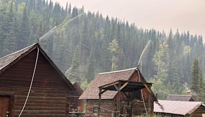 In historic Barkerville, B.C., a battle to keep town wet and safe from rampaging fire