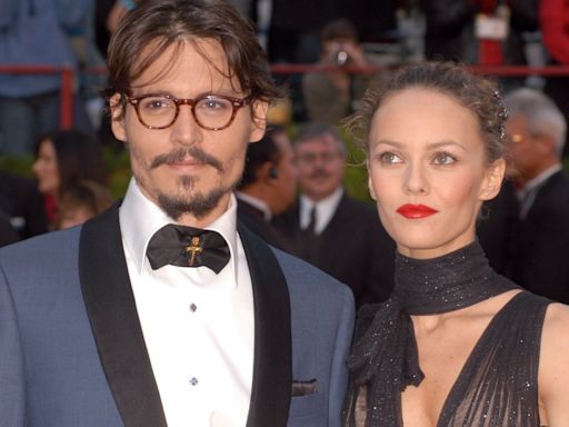 Johnny Depp artworks feature tribute to Vanessa Paradis