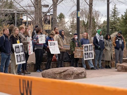 University of Wyoming students hold peaceful vigil for Palestinian and Israeli dead