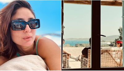 PIC: Kareena Kapoor Khan shares ‘view from bed’ ft Saif Ali Khan and kids Taimur, Jeh as she makes most of summer vacay