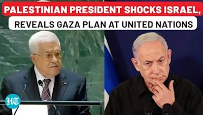 Palestinian President Abbas Invites World Leaders To Gaza, Reveals 12-Point Plan | UNGA | Israel