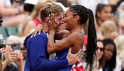 Tara Davis-Woodhall and Hunter Woodhall are an Olympic power couple. All about their love story