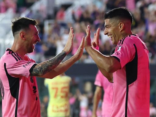 6-2. Messi y Suárez golean a New York Red Bulls en un partido histórico