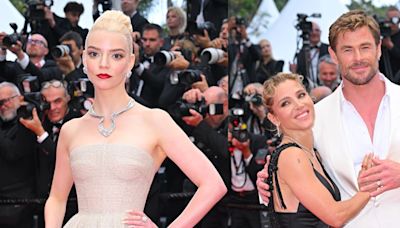 Anya Taylor-Joy Brings Old Hollywood Glam to ‘Furiosa’ Cannes Premiere Alongside Chris Hemsworth & His Wife Elsa Pataky