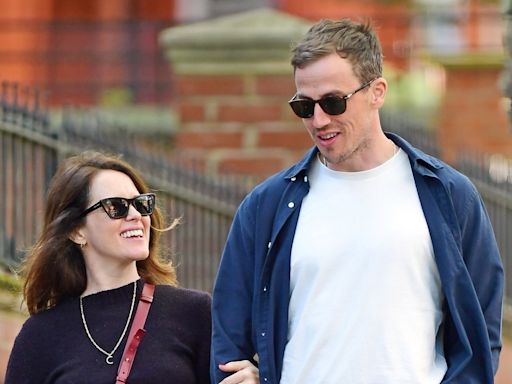 Claire Foy Keeps Close to Boyfriend Charlie Cunningham During Rare Outing in London