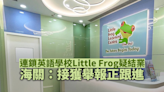 海關正跟進有關英語學校Little Frog舉報