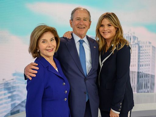 George W. Bush ‘Crashed’ into a Garage, Jenna Bush Hager Recalls, After Laura Bush Gave Him Tough Love