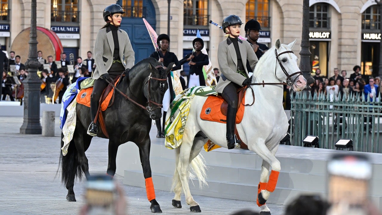 Getting Ready With the Horses of Vogue World Paris—And How They Stole the Show