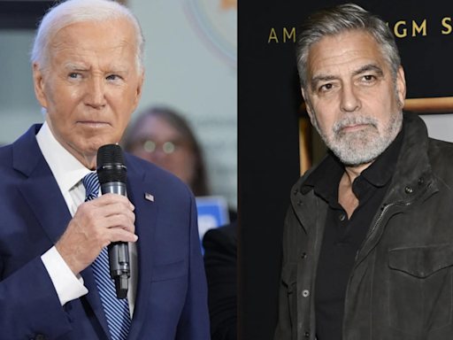 George Clooney urges Joe Biden to reconsider presidential bid. Details here