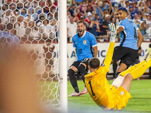 United States crashes out of Copa America with loss to Uruguay in Kansas City