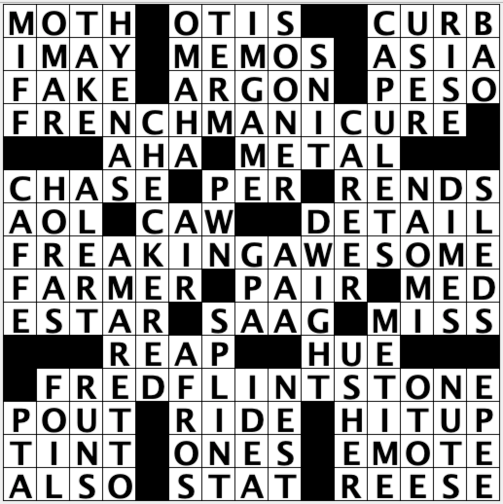 Off the Grid: Sally breaks down USA TODAY's daily crossword puzzle, Breaking Free
