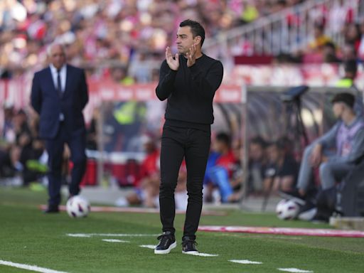 Xavi convoca a los mismos 22 futbolistas que contra el Girona