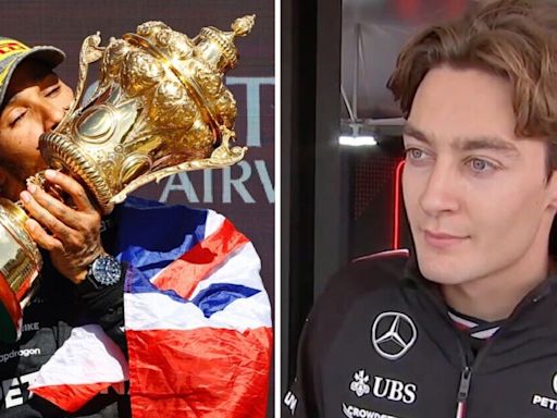 George Russell shows true colours in message to Lewis Hamilton after British GP