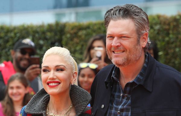 Gwen Stefani Turns Heads in Rare Red Carpet Appearance With Husband Blake Shelton