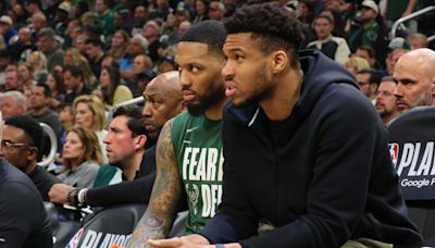 Bucks’ Damian Lillard and Giannis Antetokounmpo doubtful for Game 5