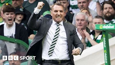 Celtic 2-1 Rangers: Brendan Rodgers says side 'in touching distance' of title