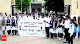 Law students protest new criminal laws | Madurai News - Times of India