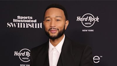 John Legend's Daughter Luna Adorably Interviews Him On Red Carpet | iHeart