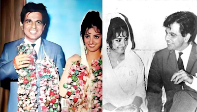 Saira Banu Posts Rare Pictures With 'One True Love' Dilip Kumar On 58th Engagement Anniversary