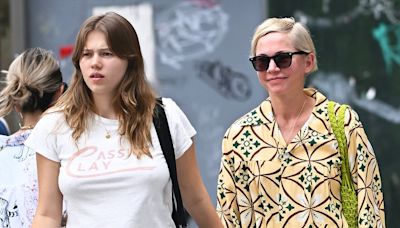 Michelle Williams walks hand-in-hand with daughter Matilda, 18, in NYC
