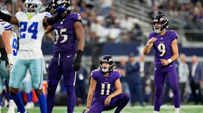 Baltimore Ravens have "great belief" in kicker Justin Tucker after recent field goal miss