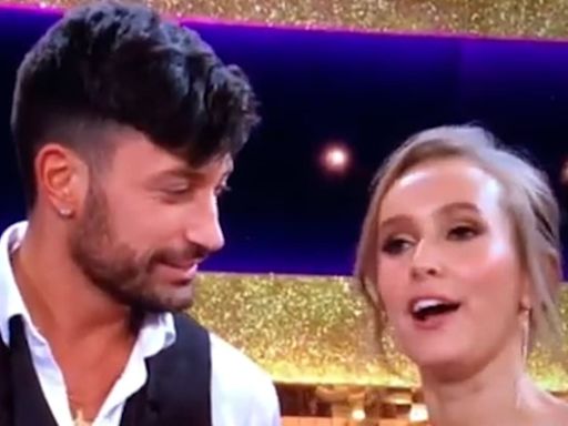 Rose Ayling-Ellis calls Strictly partner Giovanni Pernice a 'lizard'