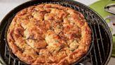 Skillet focaccia with artichoke dip recipe