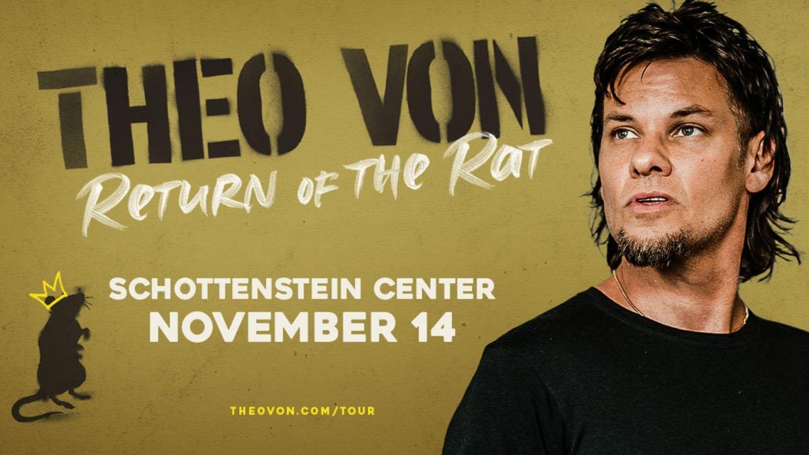 Comedian Theo Von to stop in Columbus during ‘Return of the Rat’ tour this fall